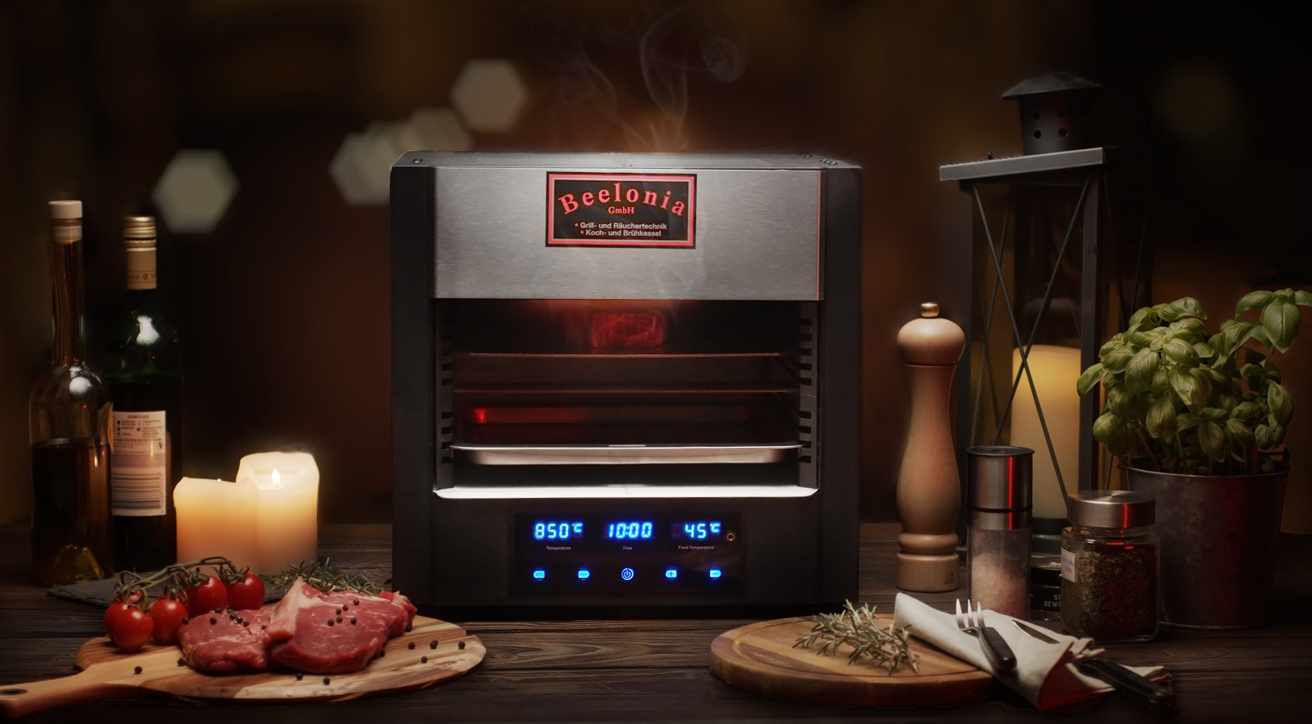 Beelonia E-Steaker XL Oberhitzegrill