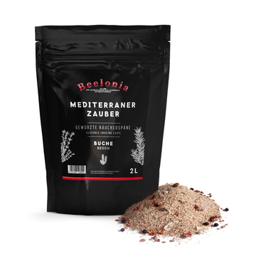 Räuchermehl Gewürzt Buche "Mediterraner Zauber"