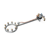 Gas heater insert F4-F6-100 + KR6 to KR6-100