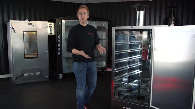 Beelonia F-Serie Elektro mit geöffneter Tür und Heizschub