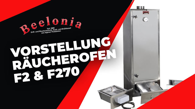 Beelonia Räucheröfen F2 und F2-70 im Vergleichsvideo mit Michael Vering
