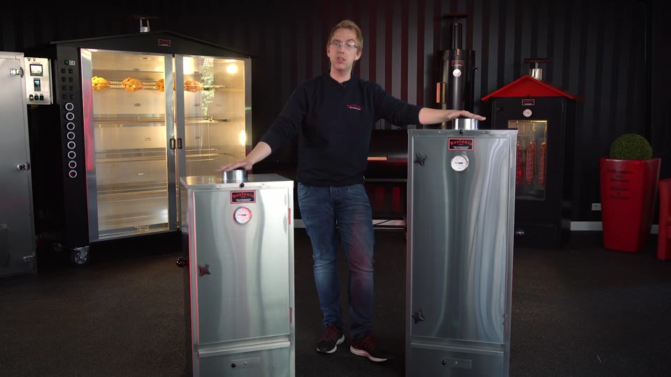 Beelonia Smoky 5 und Smoky 6 nebeneinander im Showroom