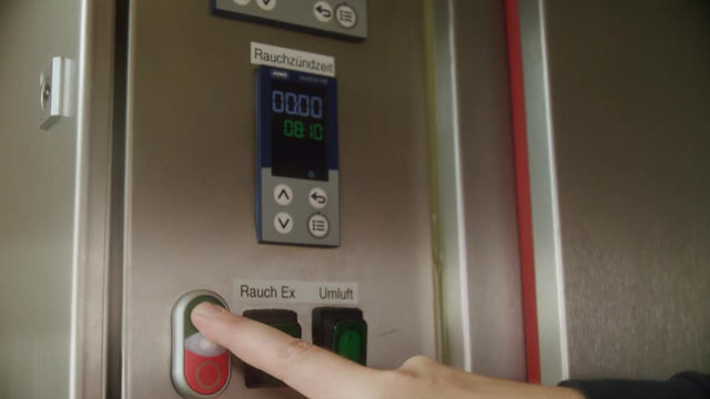 Programmsteuerung eines Beelonia-Profigeräts für die HACCP-Dokumentation
