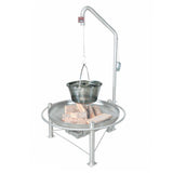 30L stainless steel kettle for Beelonia swivel grill